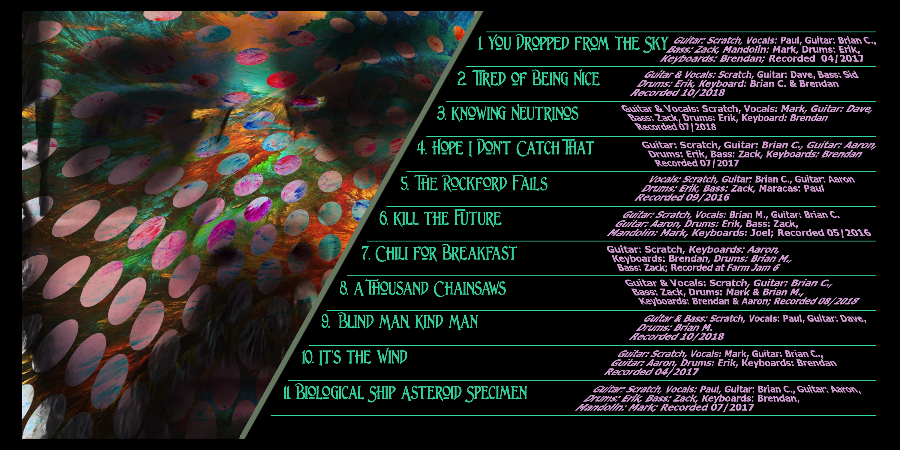 Scratchrock Volume 18 printable inside spread artwork